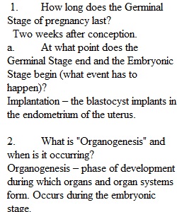 Chapter 10 Lesson Questions